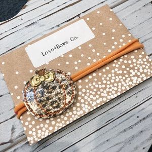 🎃 NEWBORN PUMPKIN HEADBAND